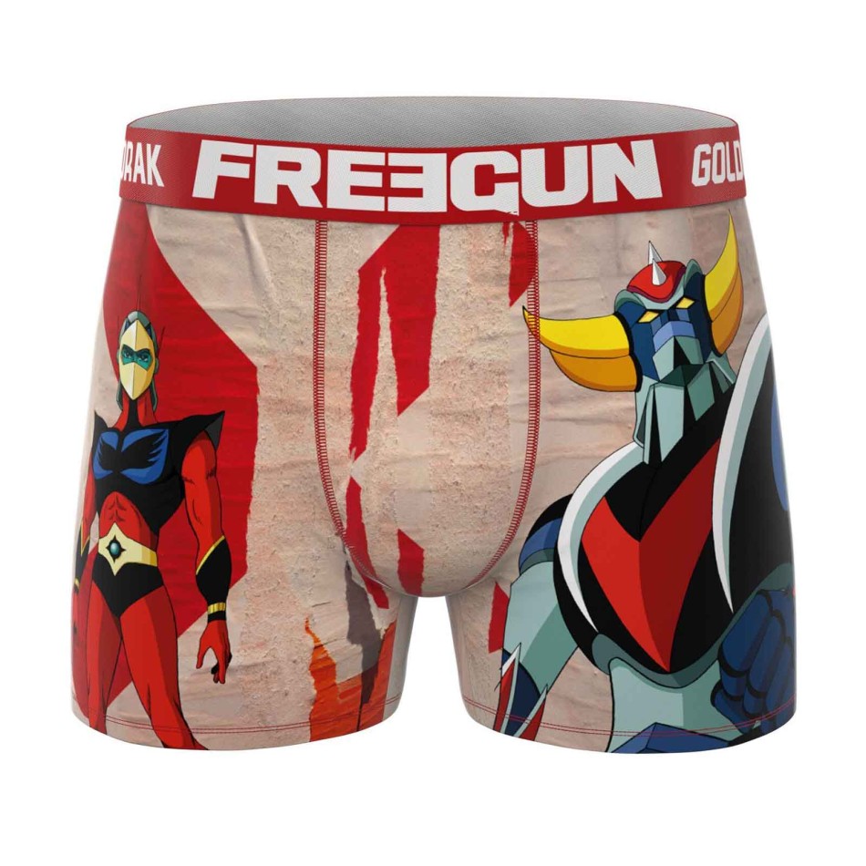 Set of 4 Goldorak Boxers | Boxer Freegun Men's | French Market