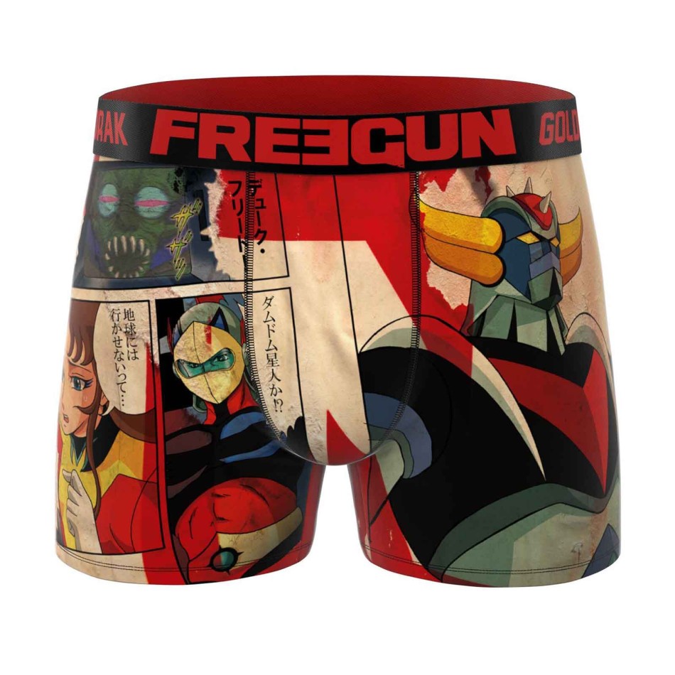 Set of 4 Goldorak Boxers | Boxer Freegun Men's | French Market