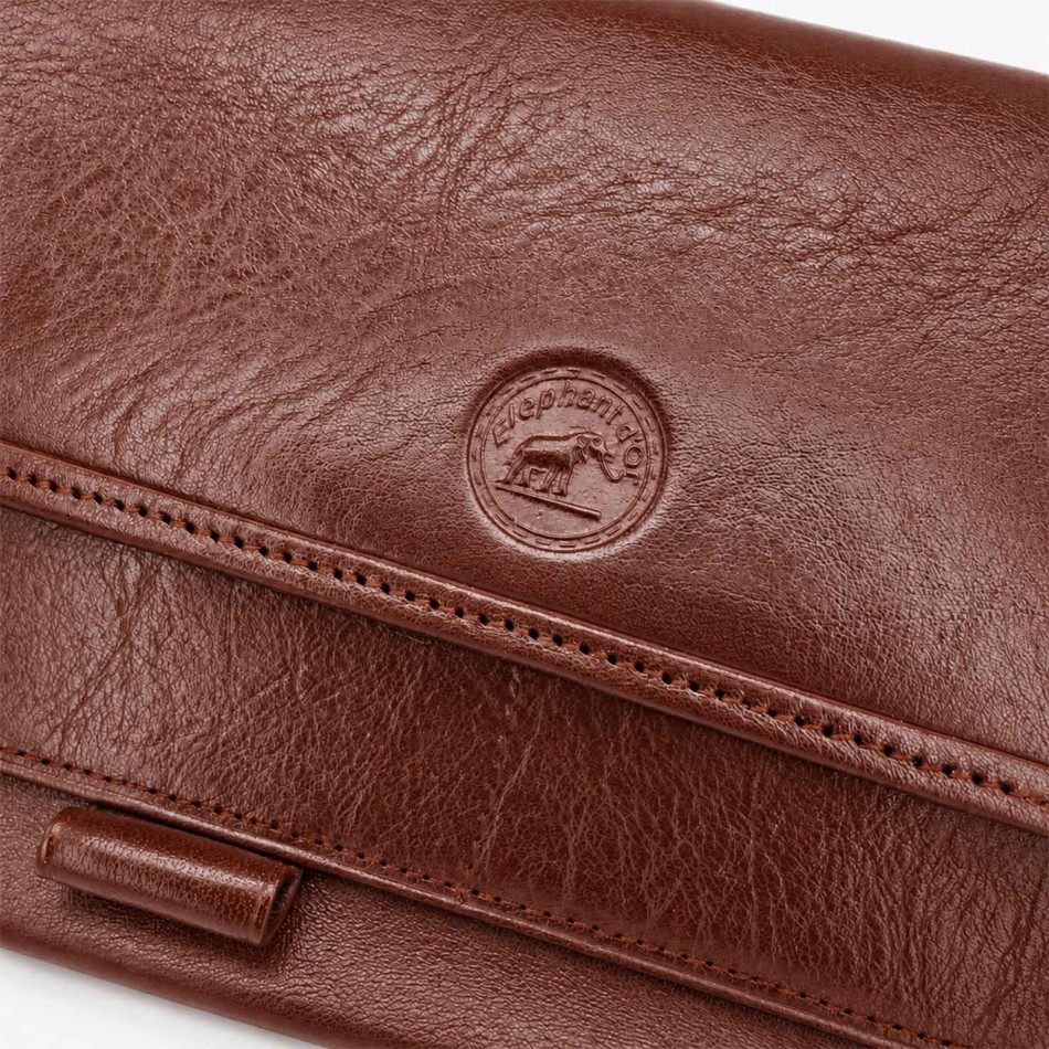 Elephant d’Or Portefeuille Compagnon Porte-Chéquier Femme Cuir
