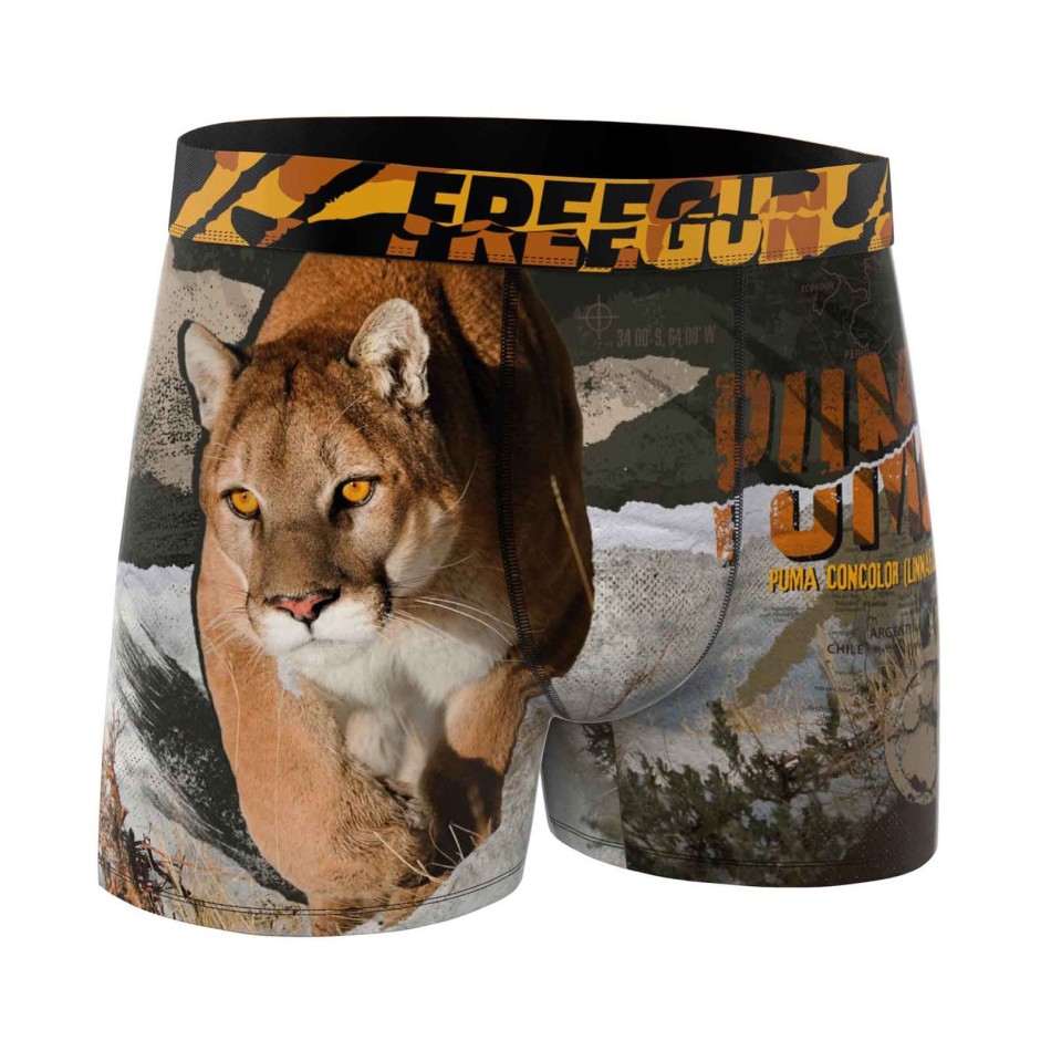 Boxer Homme Microfibre Puma FREEGUN | Animal