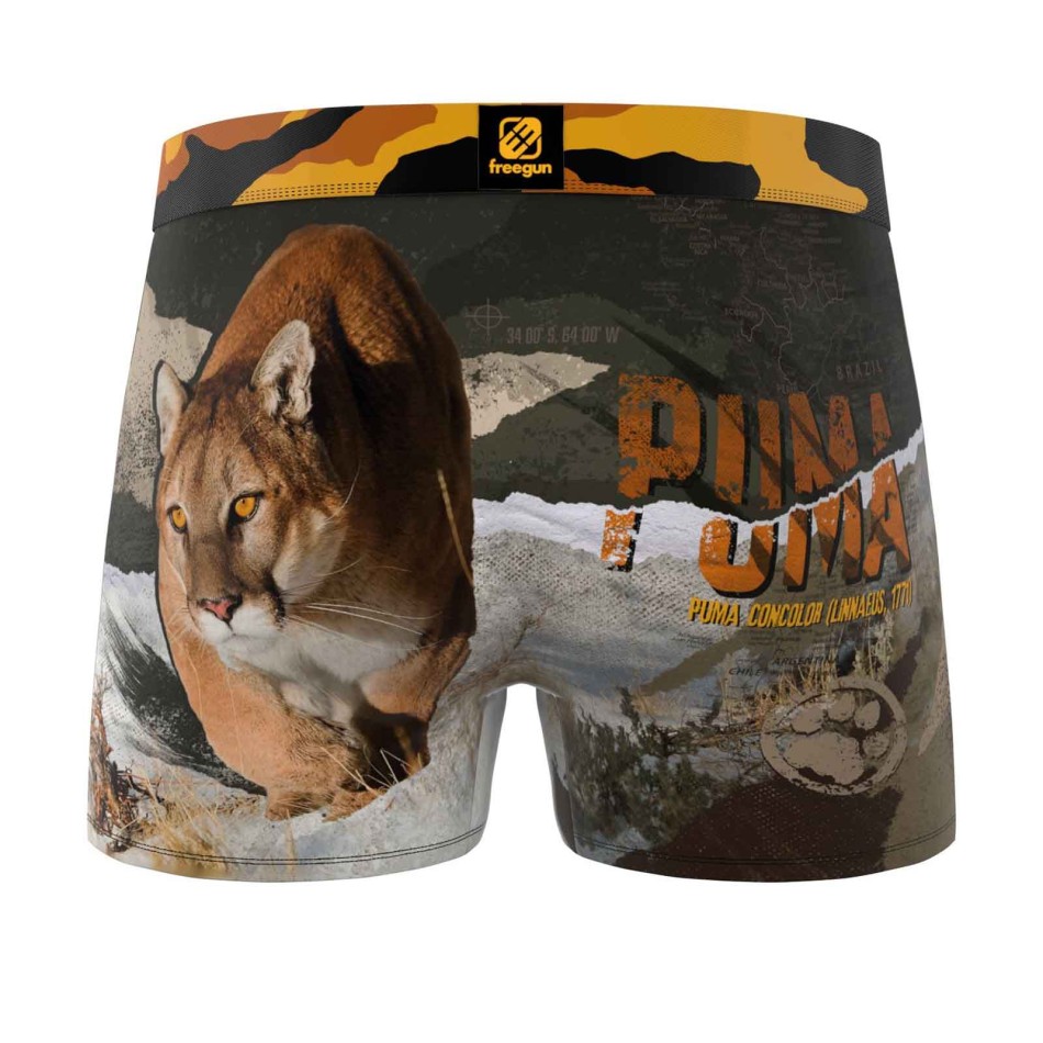 Boxer Homme Microfibre Puma FREEGUN | Animal