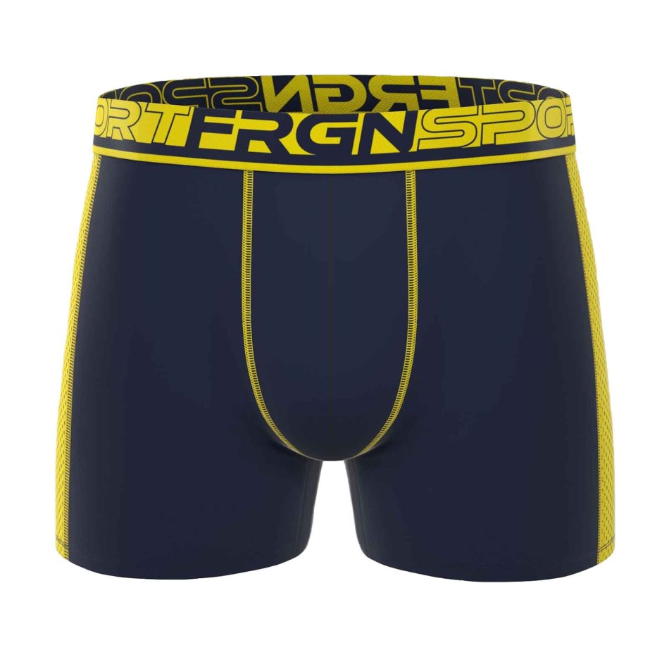 Freegun Lot de 3 Boxers Homme Sport Mesh Microfibre "FRGN Sport"