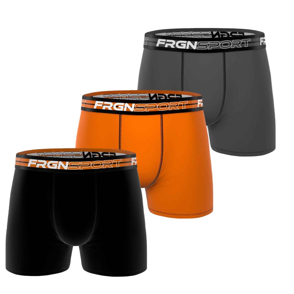 Lot 3 Boxers Homme Freegun Sport Clim Control | French Market