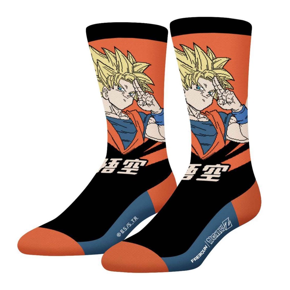 Lot 4 Chaussettes Fantaisie Dragon Ball Z Freegun | French Market