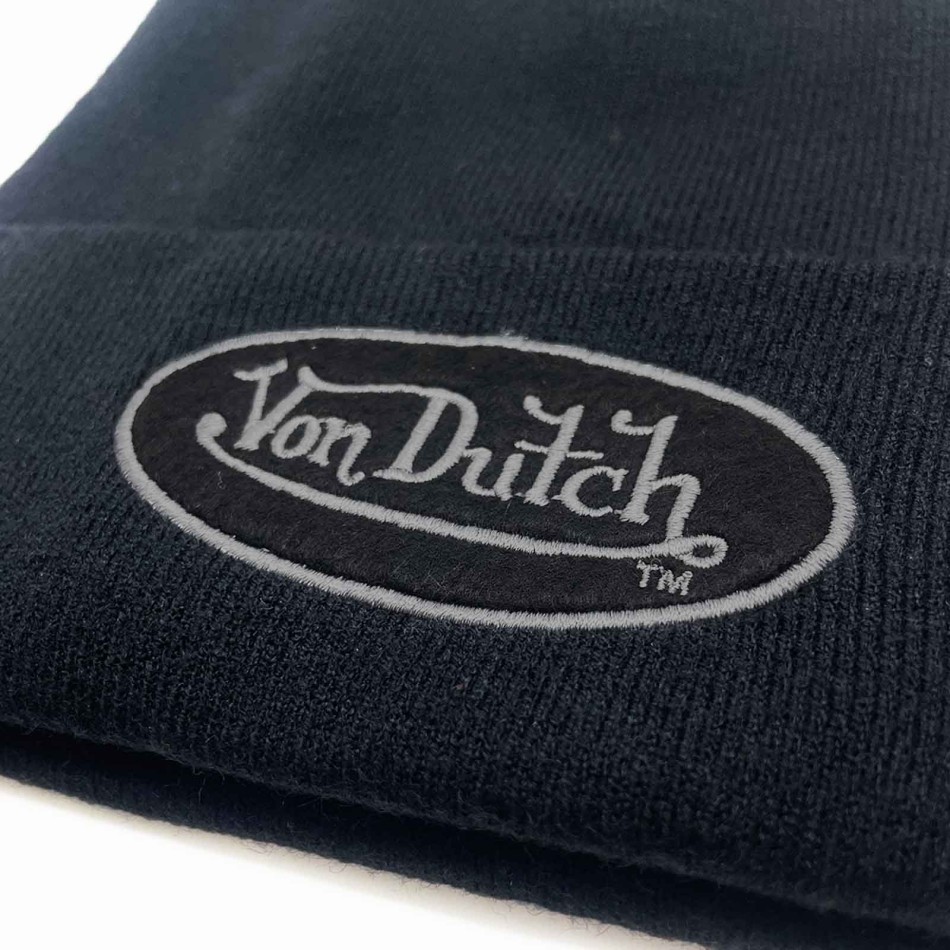 Von Dutch -Mütze für Herren mit Umschlag und aufgesticktem Logo-Abzeichen