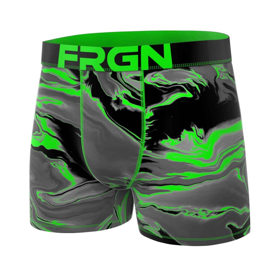 Lot 4 Boxers Homme Microfibre Psychedelic FRGN | French Market
