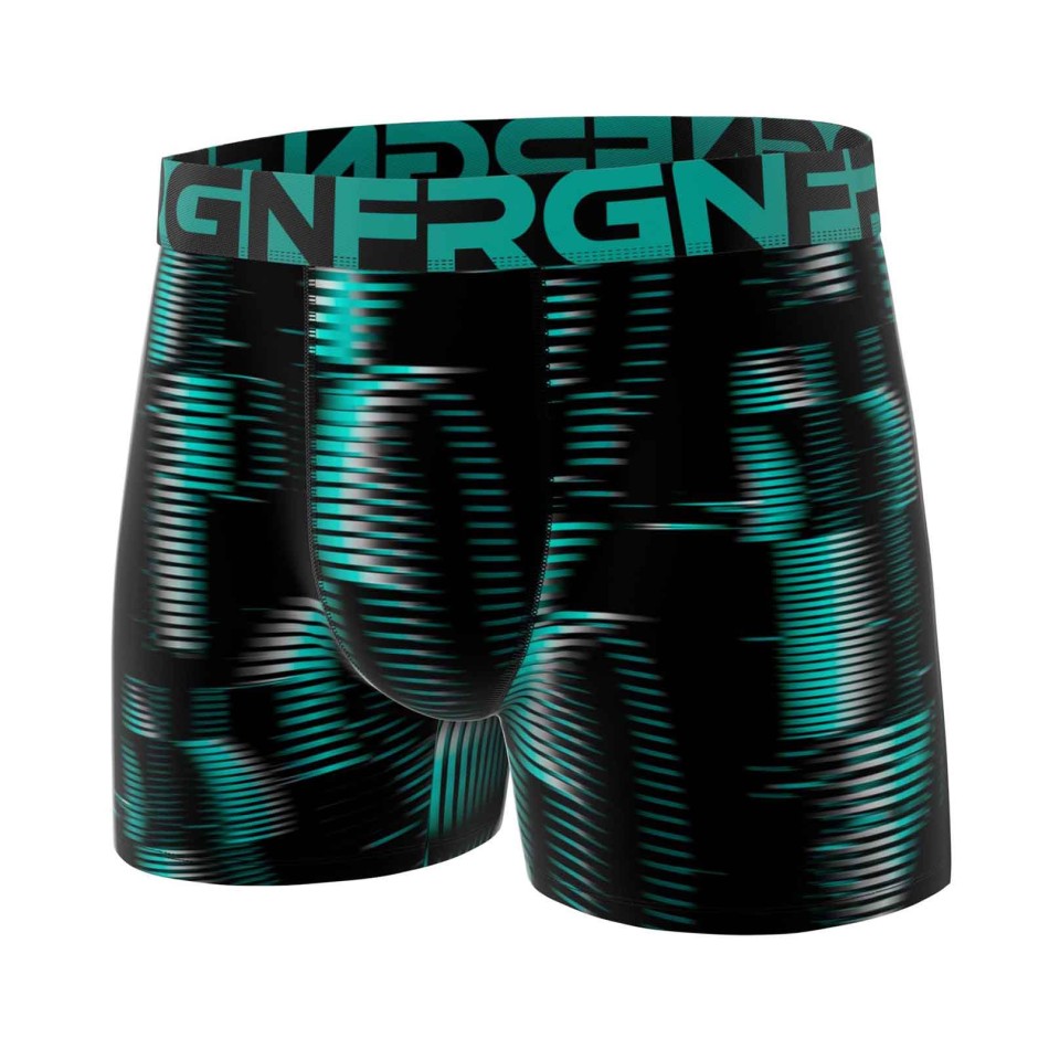 4er-Pack Herren-Boxershorts aus Mikrofaser „Psychedelic“ FRGN | French Market