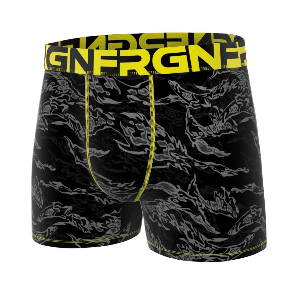 Lote de 4 calzoncillos de microfibra para hombre «Psychedelic» FRGN | French Market