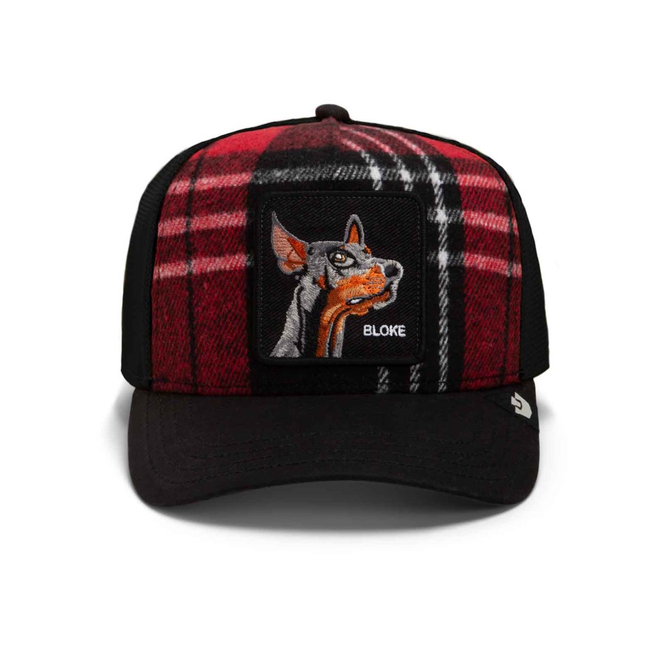 Casquette Trucker Goorin Bros Doberman Brit Bloke Tartan | French Market