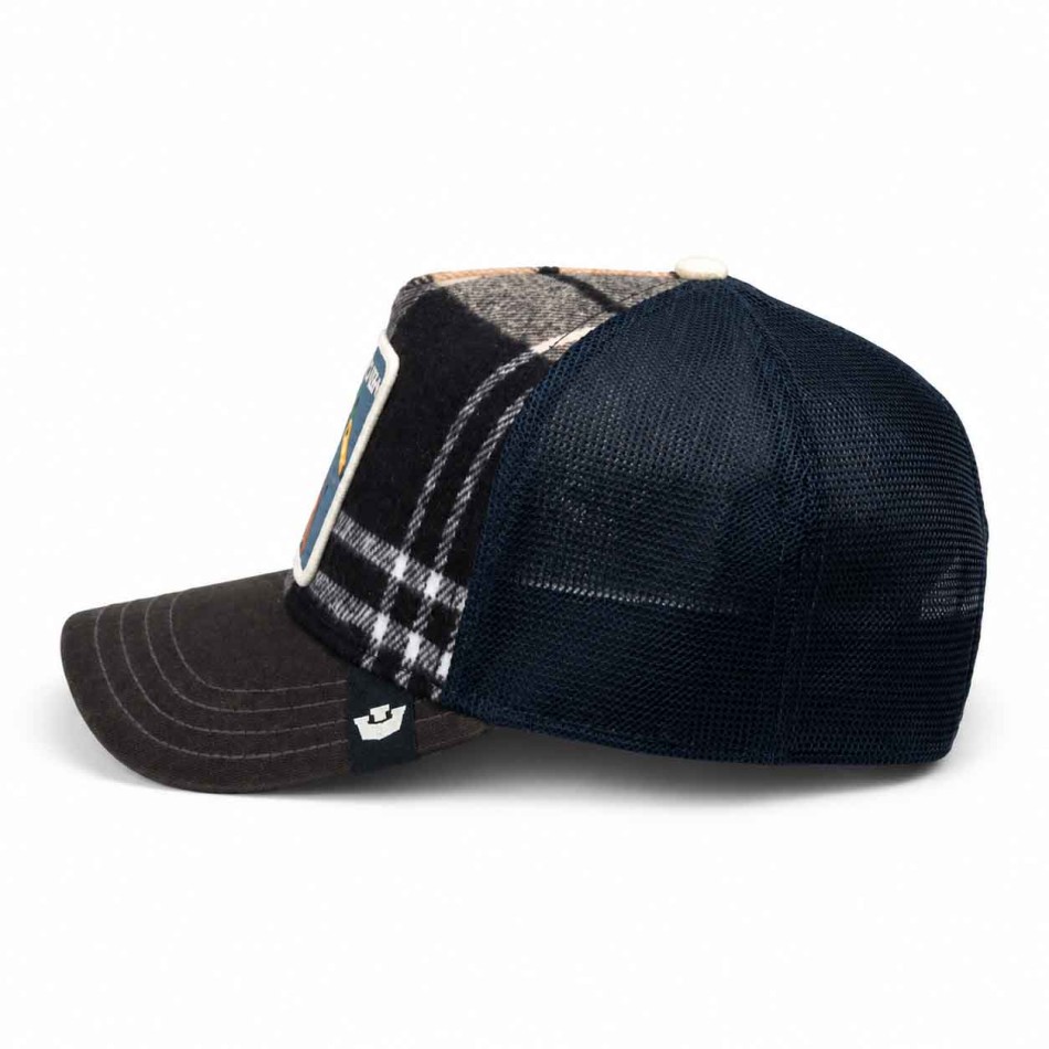 Goorin Bros "Brit Cheeky" Tartan Trucker Cap | French Market