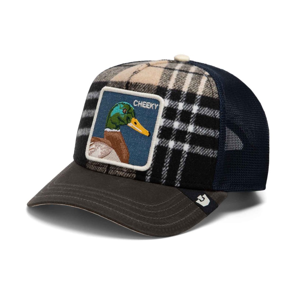 Goorin Bros "Brit Cheeky" Tartan Trucker Cap | French Market
