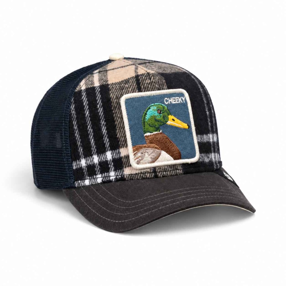 Casquette Trucker Goorin Bros "Brit Cheeky" Tartan | French Market