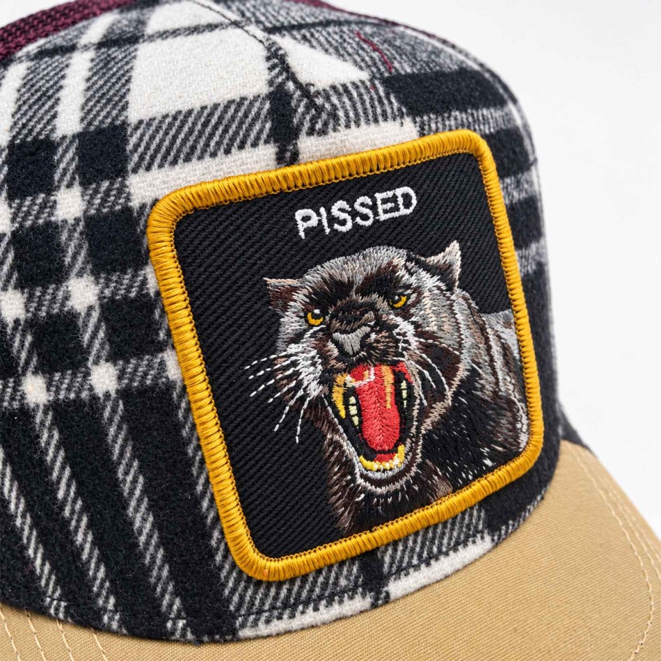Cappellino Trucker " Goorin Bros " "Pissed" Brit Panther | French Market