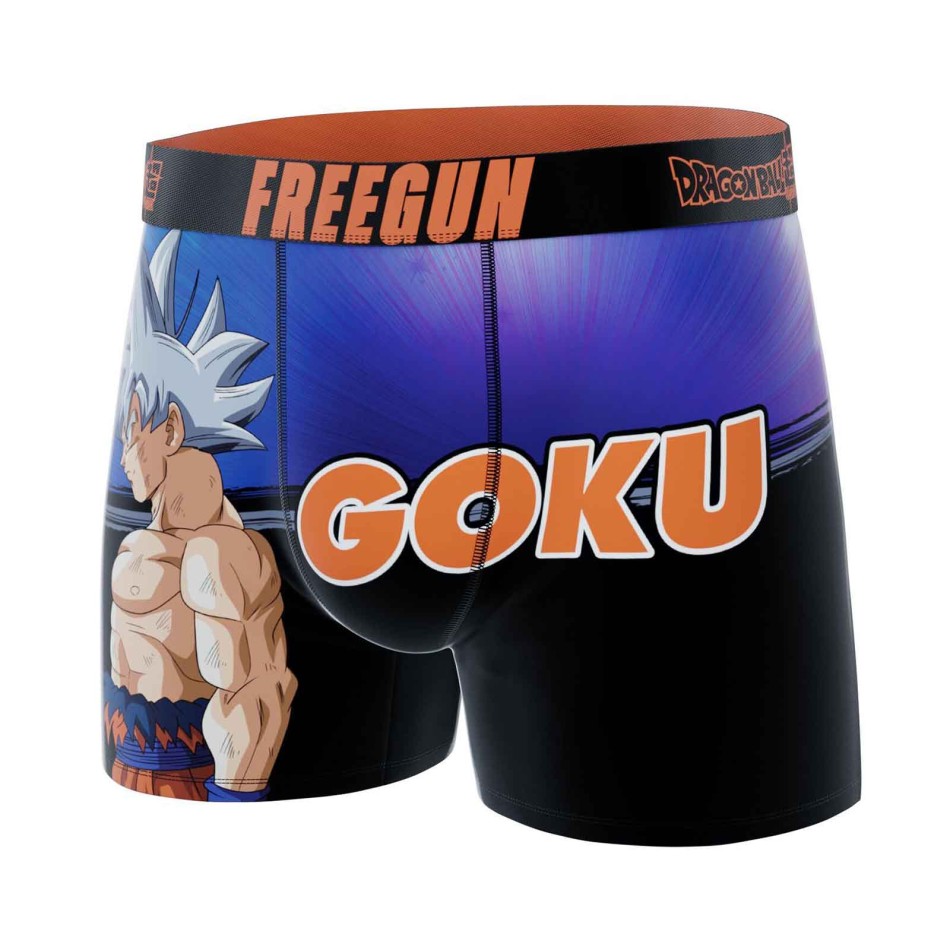 Boxer Homme Freegun Dragon Ball Super "Saiyan Power" | French Market