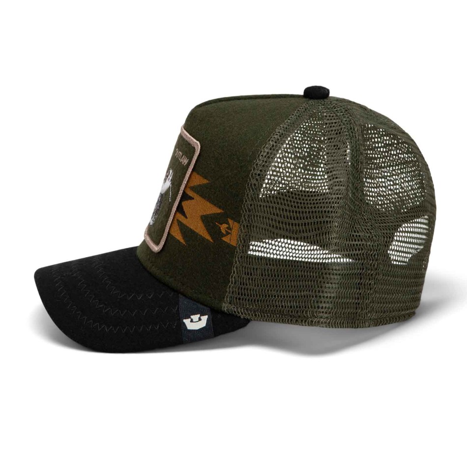 Goorin Bros -trucker-keps ”Outlaw” med ormmotiv | French Market