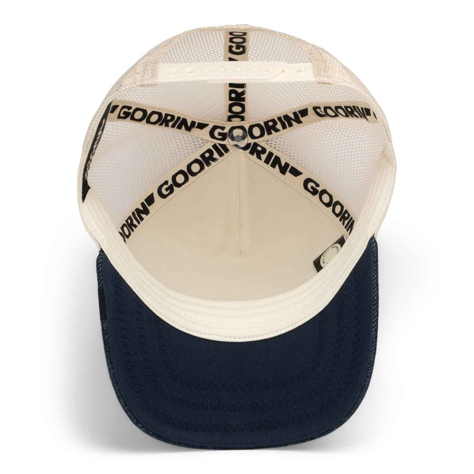 Gorra Trucker « Goorin Bros » «Cuddly» de denim | French Market