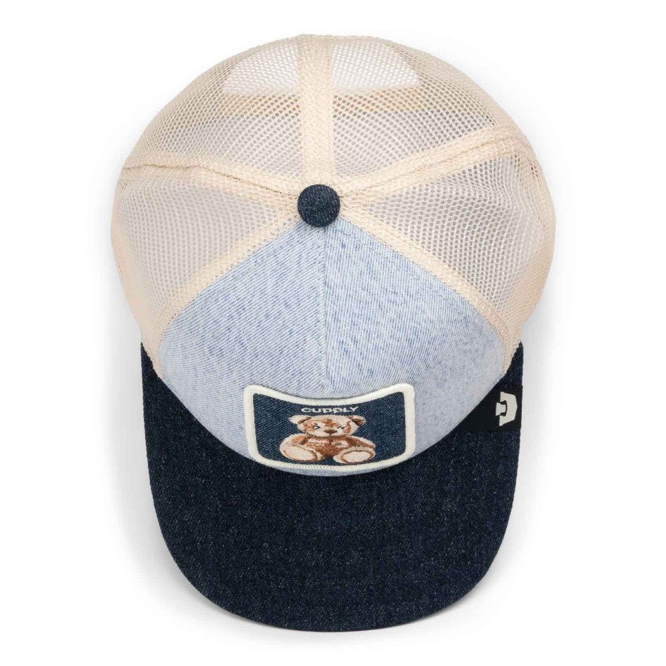 Cappellino Trucker “ Goorin Bros ” “Cuddly” in denim | French Market