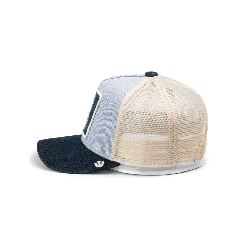 Casquette Trucker Goorin Bros "Cuddly" Denim | French Market