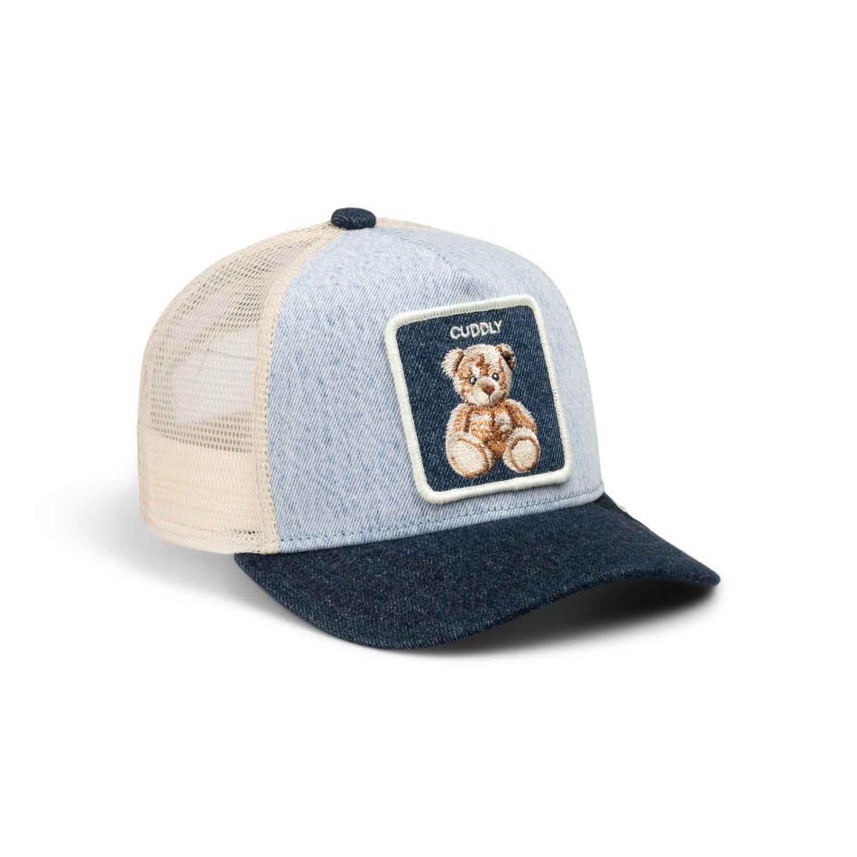 Goorin Bros “Cuddly” Denim Trucker Cap | French Market