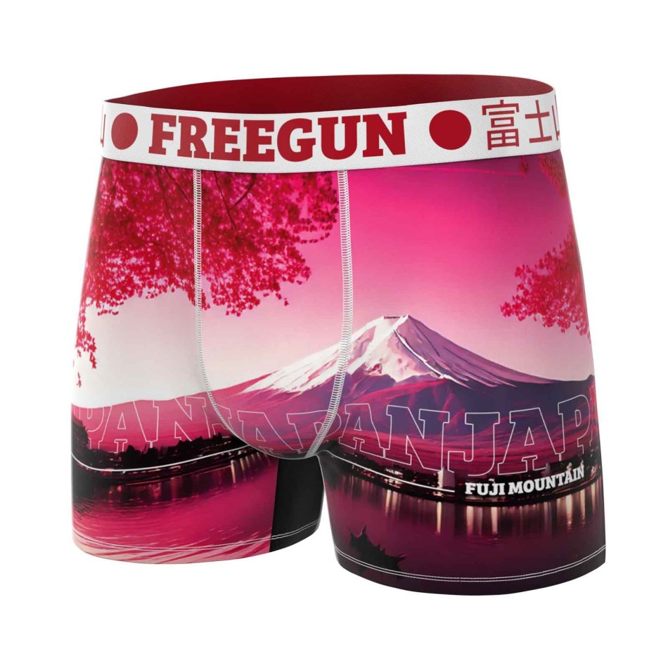 Boxer Homme Microfibre Japan Mont Fuji