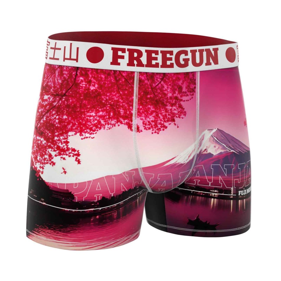 Boxer Homme Microfibre Japan Mont Fuji