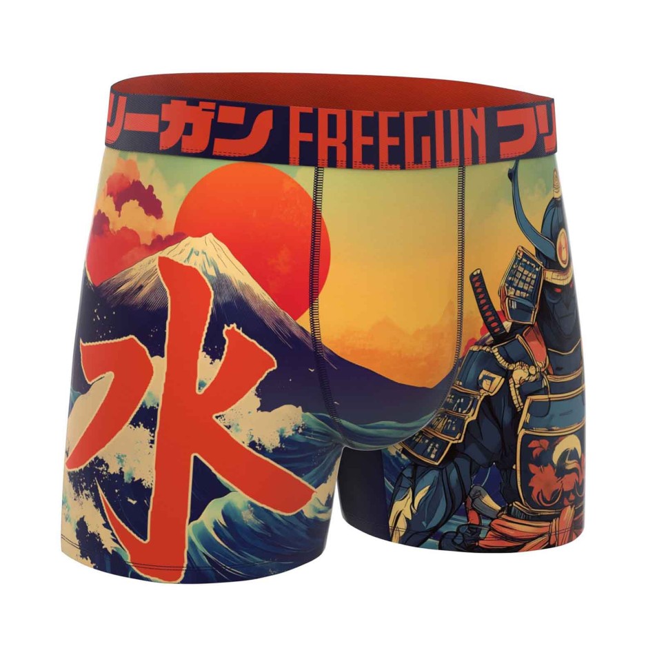 Boxer da uomo " Freegun " Japan Bushido | French Market