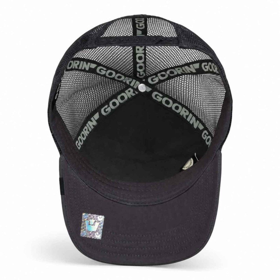Goorin Bros -pet Loup Loner grijs-zwart | French Market