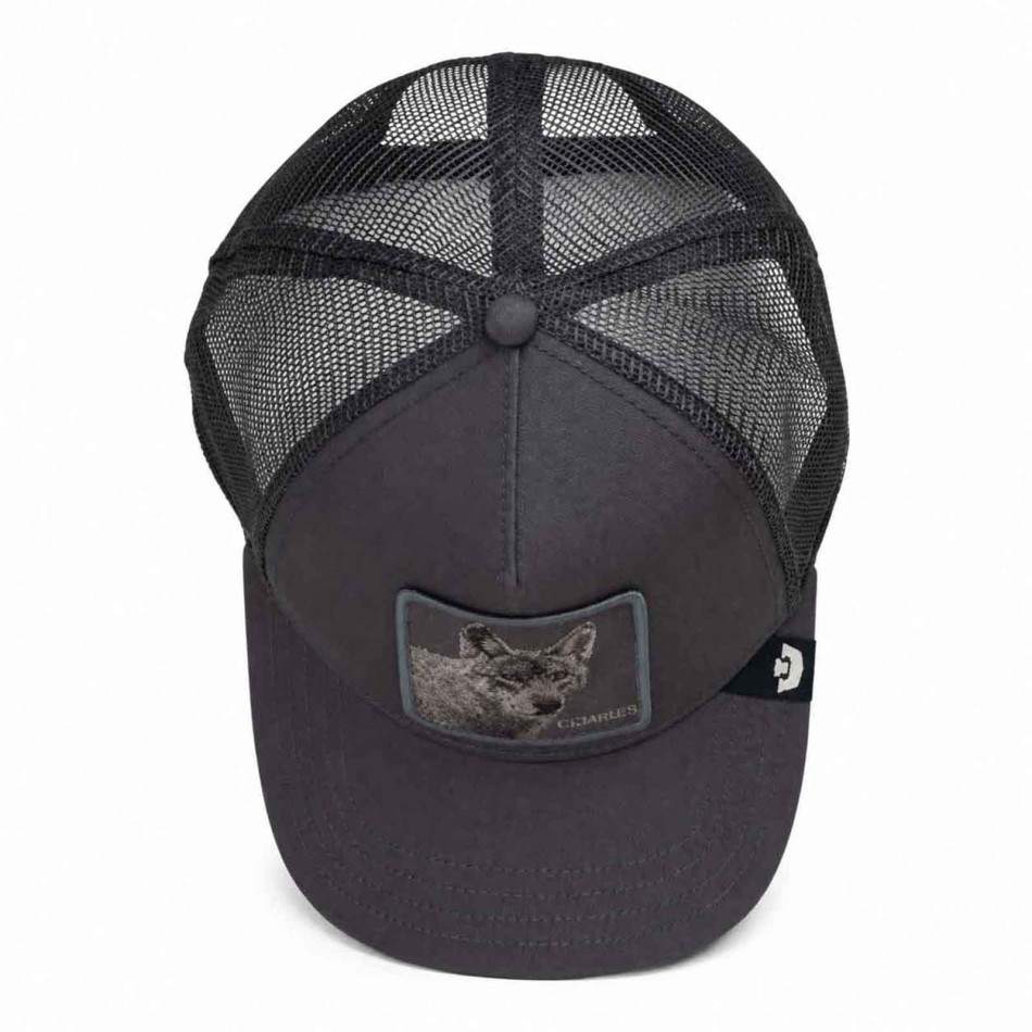 Gorra « Goorin Bros » Loup Loner gris y negro | French Market