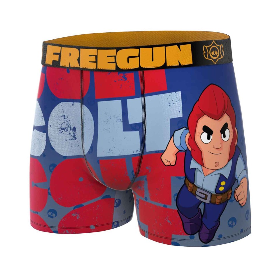 Freegun Set of 3 Brawl Stars Boys’ Boxer Shorts | French Market