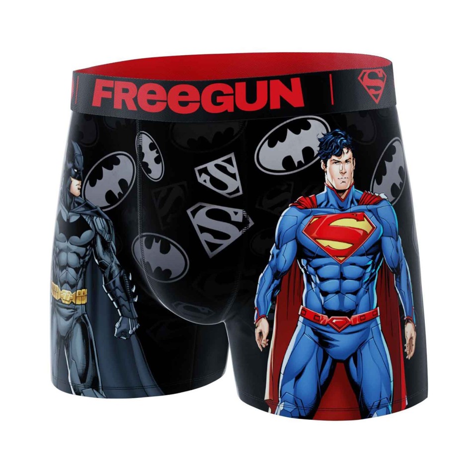Freegun -boxershort voor heren van DC Comics: Batman vs Superman | French Market