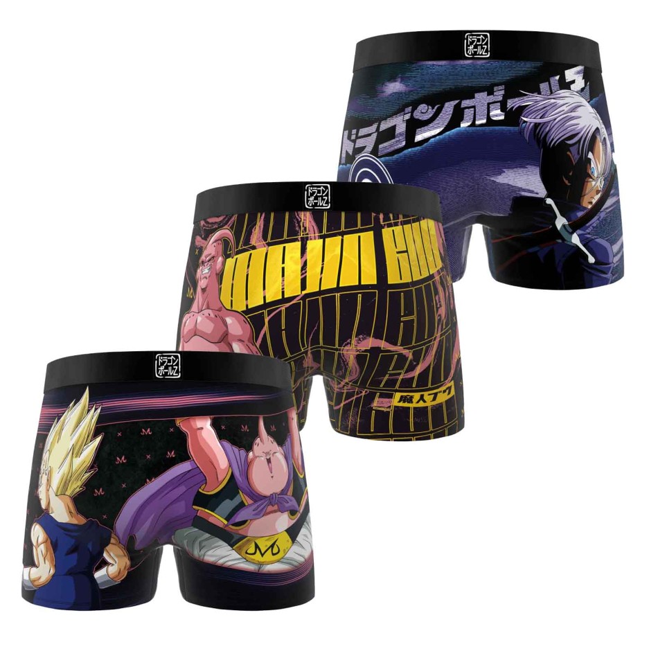 Lot de 3 Boxers Garçon Dragon Ball Z