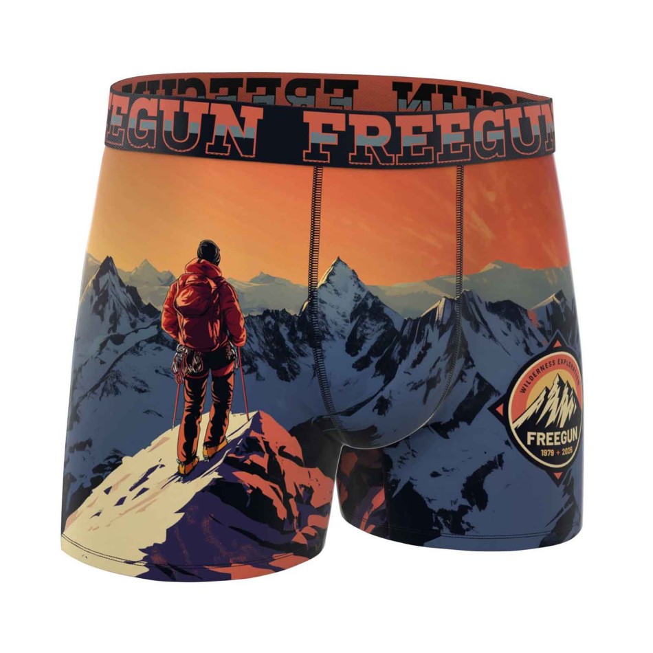 Boxer Homme Microfibre "Wilderness Exploration"
