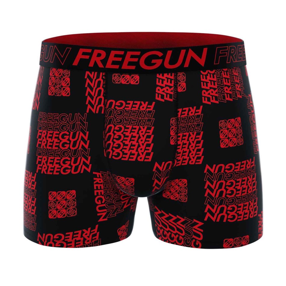 Freegun Set van 4 heren stretch katoen Dynamik Sport Boxers