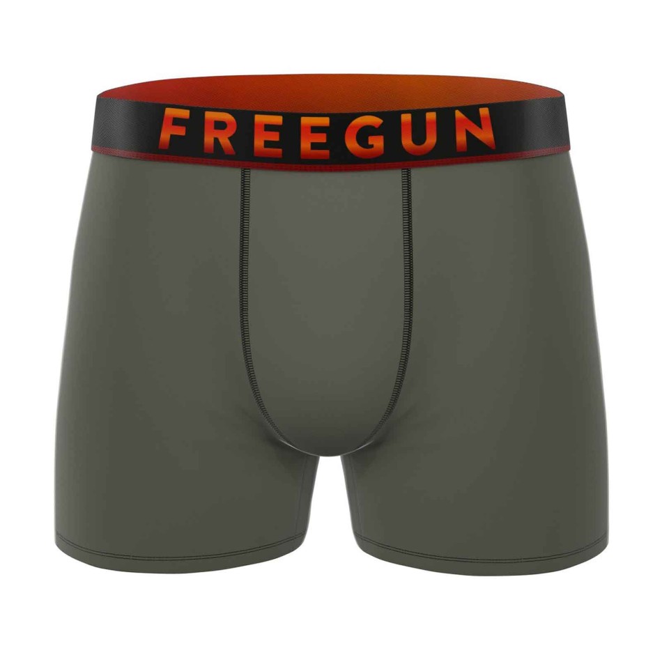 Set van 4 herenboxershorts „ Freegun “ Signature microvezel | French Market