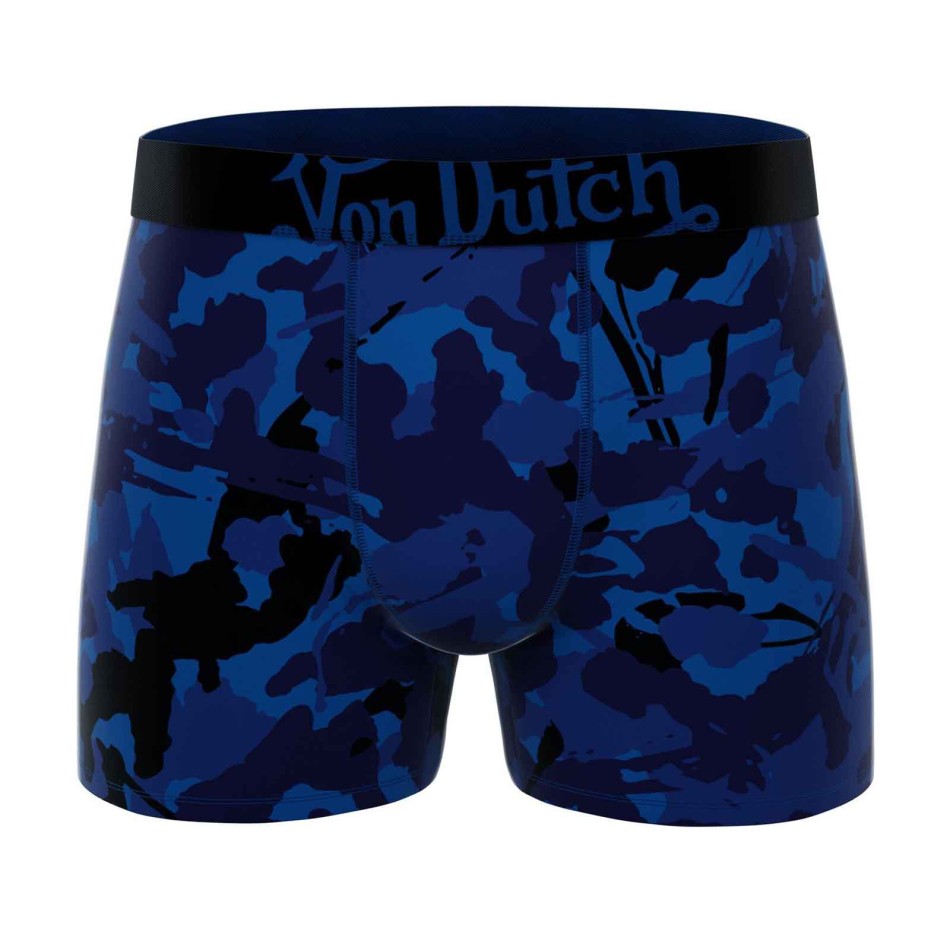 4-pack boxershorts för män – Von Dutch, bomull, kamouflage | French Market
