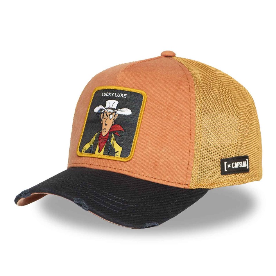 Casquette CapsLab Lucky Luke Trucker Premium | French Market