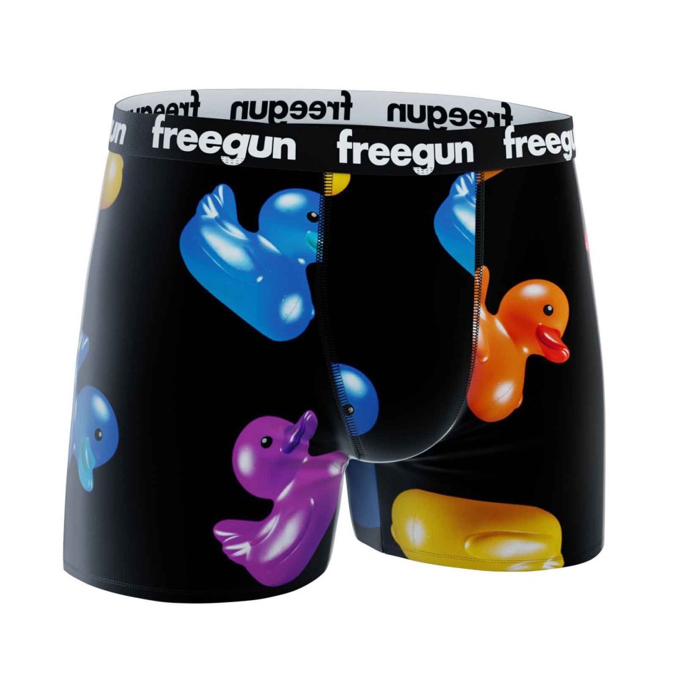Lot 4 Boxers Garçon Freegun Icons Microfibre | French Market