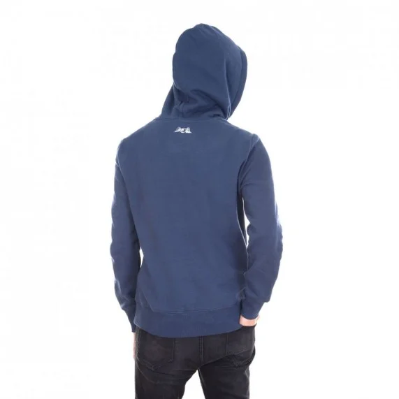 Sweat Capuche Hoodie Bleu Logo Blanc (Pulls et Sweats) Von Dutch chez FrenchMarket