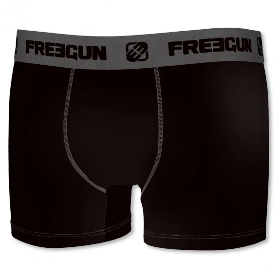 FREEGUN Lot de 3 Boxers Coton Homme