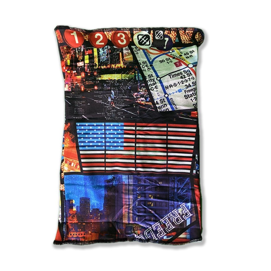 FREEGUN Collar Tubulard Bufanda Subway NYC (Banda de cuello) Freegun chez FrenchMarket
