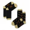 Calcetines CRAZY SOCKS de algodón orgánico para la alimentación (Calcetines de fantasía) Crazy Socks chez FrenchMarket