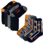 Socken verpacken Fast Food 