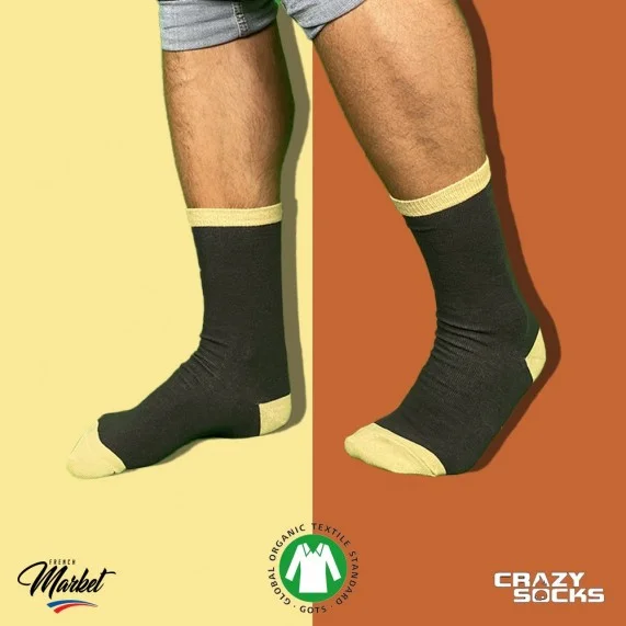 CRAZY SOCKS Chaussettes Food Coton Bio