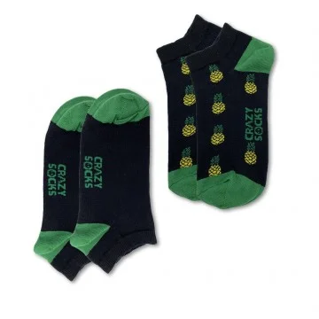 Socquette Fruits Coton Bio (Chaussettes fantaisies) Crazy Socks chez FrenchMarket