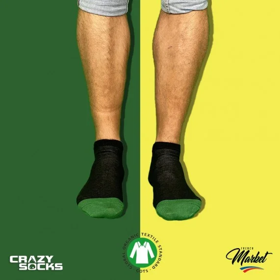 CRAZY SOCKS Socquette Fruits Coton Bio
