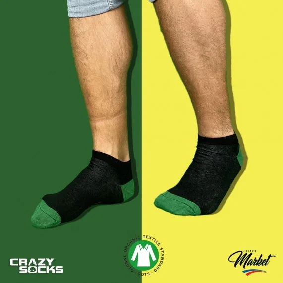 CRAZY SOCKS Socquette Fruits Coton Bio