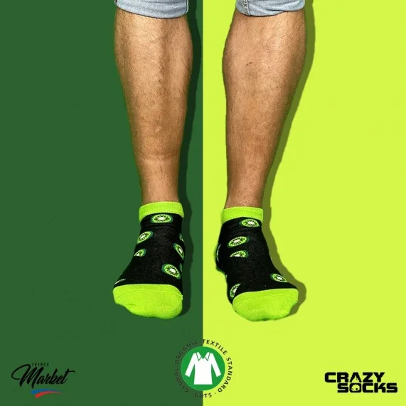CRAZY SOCKS Socquette Fruits Coton Bio