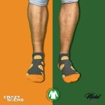 Niedrige Socken Orange