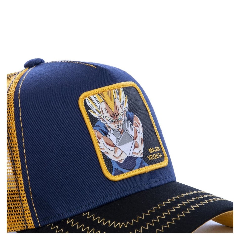 CAPSLAB Casquette Trucker Dragon Ball Z Majin Vegeta  (Casquettes) chez FrenchMarket