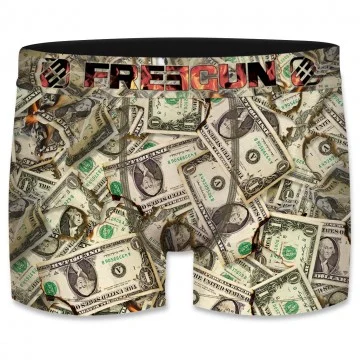 Herren Boxer Dollars (Boxershorts Mann) Freegun auf FrenchMarket